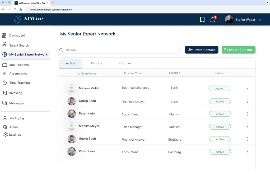 My Senior Expert Network